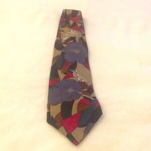 Vintage Polifroni Men’s Silk Tie Milano Italy. Extra Long